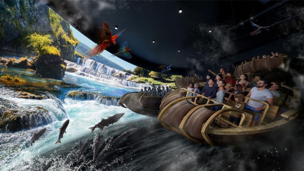 v-Ride Vessel平台由智崴與高雄在地廠商共同合作，經過無數次的調整、優化，成功克服前後承載落差以達到平衡，更大幅提高了營運效率，同時也獲得了金氏世界紀錄。（圖片提供：高雄市政府經濟發展局）