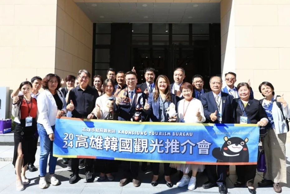 高雄市觀光局組團前往韓國釜山推展高雄觀光。（圖片提供：高雄市政府觀光局）